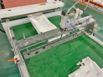 Completamente automática de la película PE embalaje de alimentos para mascotas la parte inferior de la bolsa de la Junta Central de mar que hace la máquina