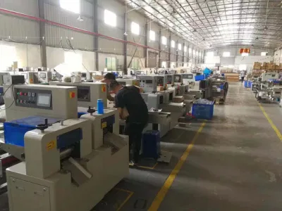 Automático de alta calidad de las Tortillas de tofu máquina de envasado de flujo horizontal