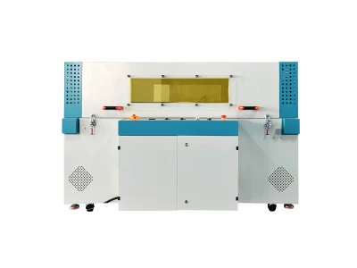 Máquina de envasado, sellado, corte y contracción de alimentos automática de tipo L Envoltura retráctil de embalaje de embalaje de embalaje de embalaje