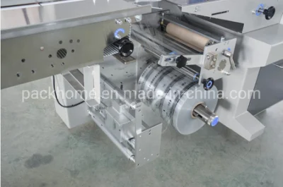 Sándwich o una esponja dedo/Biscuit /Pan /Jabón /Cookies/ Salchichas almohada de embalaje Horizontal Flujo de la bolsa contenedora de Packer Bagger Máquina de Embalaje Embalaje Embalaje