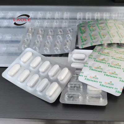 Cápsula automática de tableta Ketchup Medical mantequilla Queso Chocolate Blister farmacéutico Máquina de embalaje