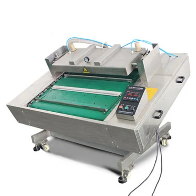 Máquina de envasado al vacío continuo de la máquina de envasado al vacío de la fruta seca del bocadillo Ventas directas de fabricantes de máquinas