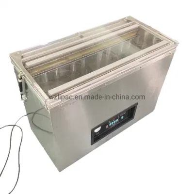 La comida de arroz de la piel bolsa de plástico sellado al vacío envasado selladora Máquina de embalaje