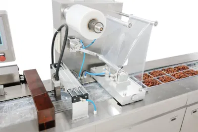  Máquina de envasado al vacío de termoformado de frutas verduras frescas salchichas