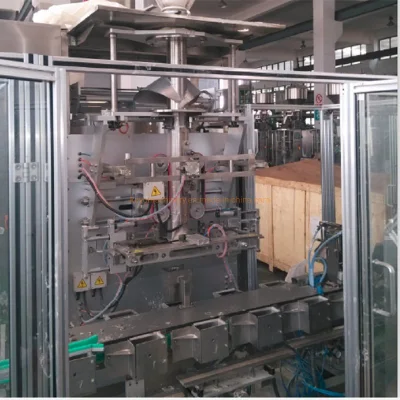 Kyo arroz, café, maní, levadura seca instantánea de la bolsa de ladrillo de vacío Vacío lado seis máquinas de embalaje Automáticas de embalaje