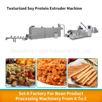 Buena carne Artificial de Qualty Textured Soya proteína máquina de elaboración de alimentos