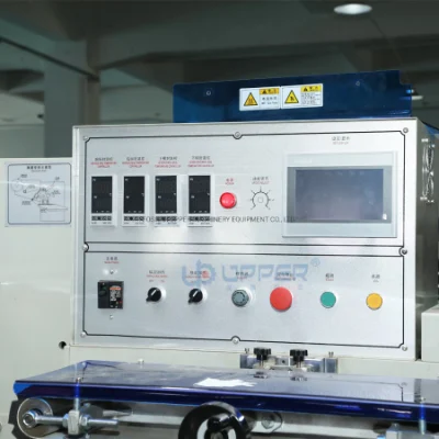 Fruto de la bandeja de carne vegetal alimentos automática Máquina de embalaje Caja Paquete Cortador de sellador de calor de los alimentos Tabla de Mapa de la bandeja de paquete de piel de la máquina de sellado