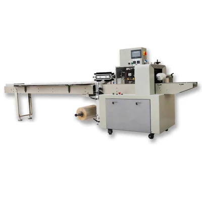 Máquina automática de envasado de Hamburger Flowpack