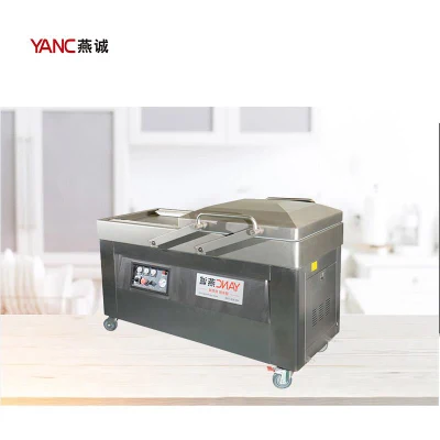 Versión actualizada de la máquina de envasado al vacío automática de alimentos máquina de envasado de salchichas de pollo