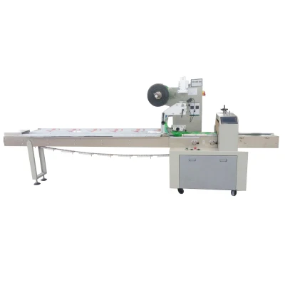 Máquina automática de envasado de Hamburger Flowpack