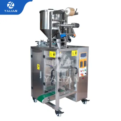 Yalian vertical automático pequeño bolso saquito mayonesa Salsa de llenado de líquido envasado Envasado máquina de sellado de llenado de la bolsa de saquito.