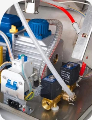 Kunba Kb-20 Sellador de vacío de la máquina de embalaje para productos químicos Productos Bebidas Alimentos prendas de vestir