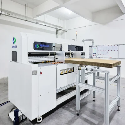 Anypack Fabricante de cajas China totalmente automático cartón ondulado de alta velocidad Caja de embalaje de cartón máquina de fabricación para la fábrica