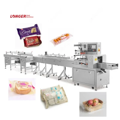 Almohada Cankey Tipo de fruta fresca y línea de envasado de verduras Instant Máquina de embalaje de fideos para fideos instantáneos