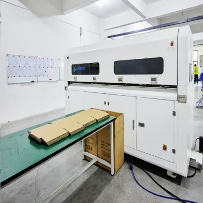 Anypack Fabricante de cajas China totalmente automático cartón ondulado de alta velocidad Caja de embalaje de cartón máquina de fabricación para la fábrica