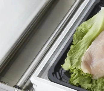 Los alimentos frescos de plástico de sobremesa Mantenimiento de la máquina de envasado skin al vacío (DJT-310VS)