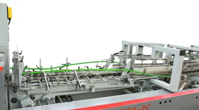 Los alimentos dulces automática de embalaje de cartón de papel Hamburger hamburguesa/máquina de hacer el cuadro de plegar los fabricantes para la venta (YL-650PC-B).