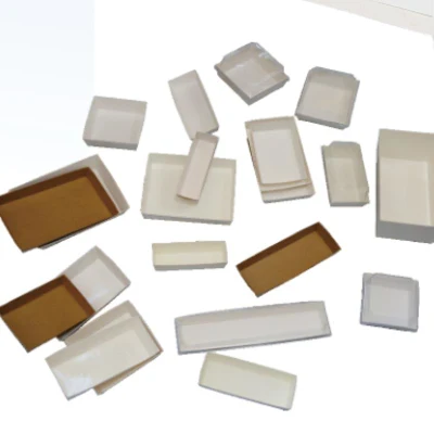 Smart completamente automático Caja de papel sellado al calor que hace la máquina máquina de formación de Papel Caja de almuerzo de trabajo