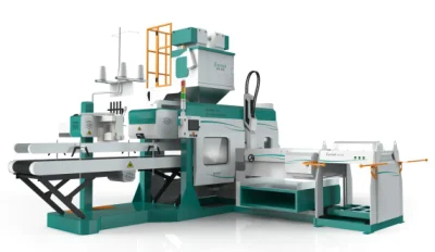 5-25kg máquina de embalaje de plástico totalmente automática para arroz con frijoles