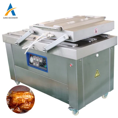 Doble cámara comercial huecograbado de vacío de alimentos secos y húmedos de la máquina de envasado al vacío de arroz
