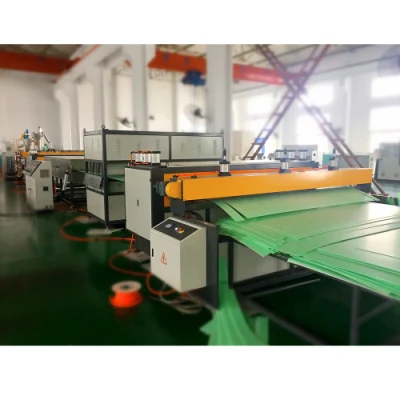 PP plástico de polipropileno de doble pared Hollow Grid acanalado Colorful corrugado Máquina de fabricación de paneles de cartón para frutas vegetales Correx Caja de embalaje