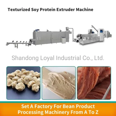 La Proteína de Soja carne artificial haciendo máquinas