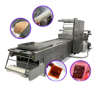 Platos preparados máquina de envasado de comida rápida Autofu Termoforming vacío Máquina de sellado