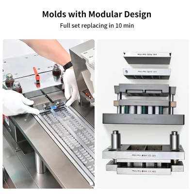 Tableta automática de alta calidad comprimido comprimido Blister máquina de embalaje para la Candy Envase de cápsula