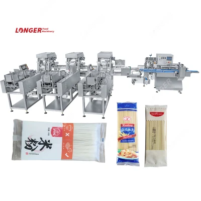 Almohada Cankey Tipo de fruta fresca y línea de envasado de verduras Instant Máquina de embalaje de fideos para fideos instantáneos