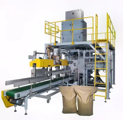 Máquina de embalaje totalmente automático para el llenado de envases de sellado arroz cacahuetes
