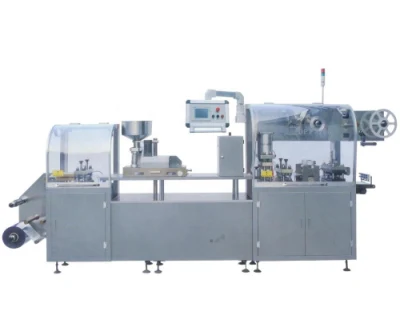 Aluminio automático de farmacéuticos de maquinaria de embalaje de plástico de alimentos en papel sellado en caliente de la batería de la píldora de sellado de termoformado máquina de envasado Blister Cápsula Tablet