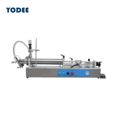 Máquina semiautomática de llenado de mayonesa de jarabe de miel