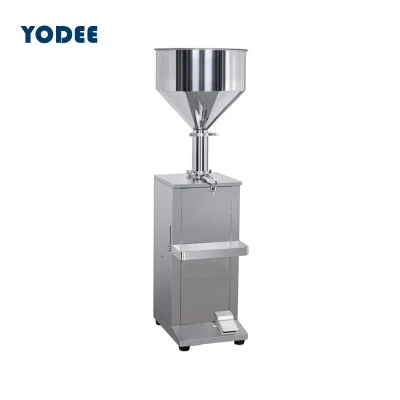 Máquina semiautomática de llenado de mayonesa de jarabe de miel