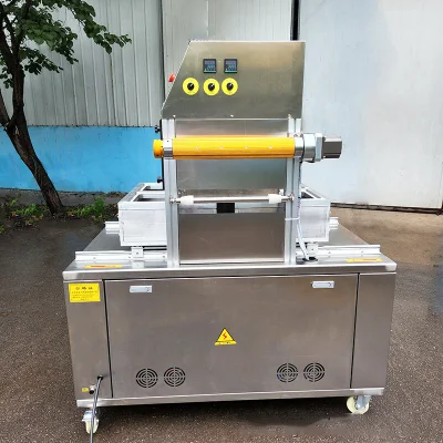 Aire acondicionado Caja de vacío máquina de envasado Fresh-Keeping lactona Tofu maquinaria de la máquina de envasado al vacío