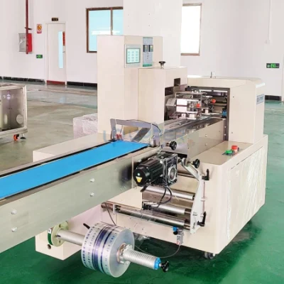 Extruder Packaging Machines masa Candy Bunds al vapor pastel de pastel Biscuit Pan Fondant Snack plástico de bolsa de alimentos arcilla Pasta flujo Pillow Máquina de embalaje de la extrusora
