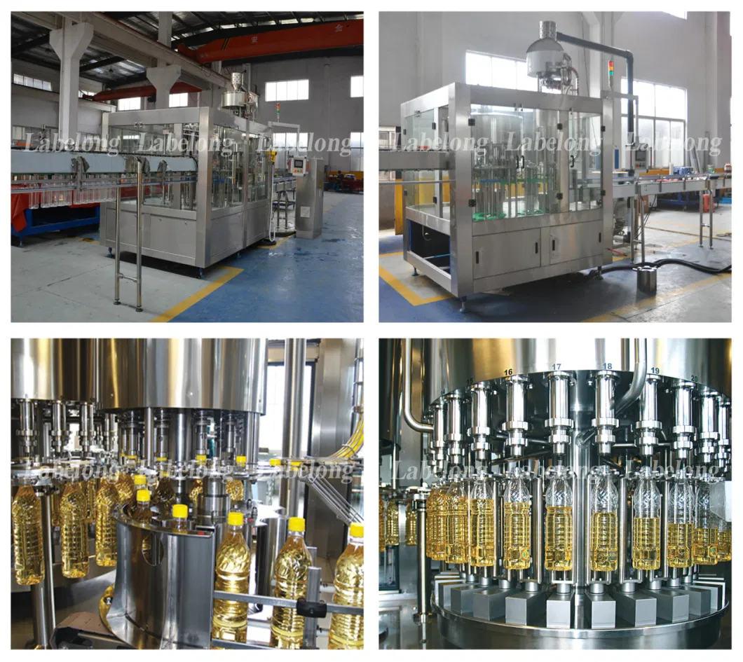 Automatic Edible /Cooking /Olive /Peanut Butter /Seed /Sunflower /Palm Oil Bottle Filling/Bottling/Packing Machine