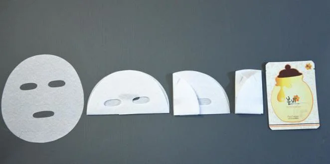 New Skin Care Cosmetics Beauty Facial Sheet Mask Folding Packaging Machine