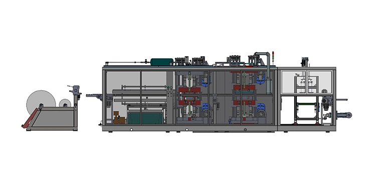 The Best-Selling Plastic Blister Tray Thermoforming Machine Thermoforming Machine