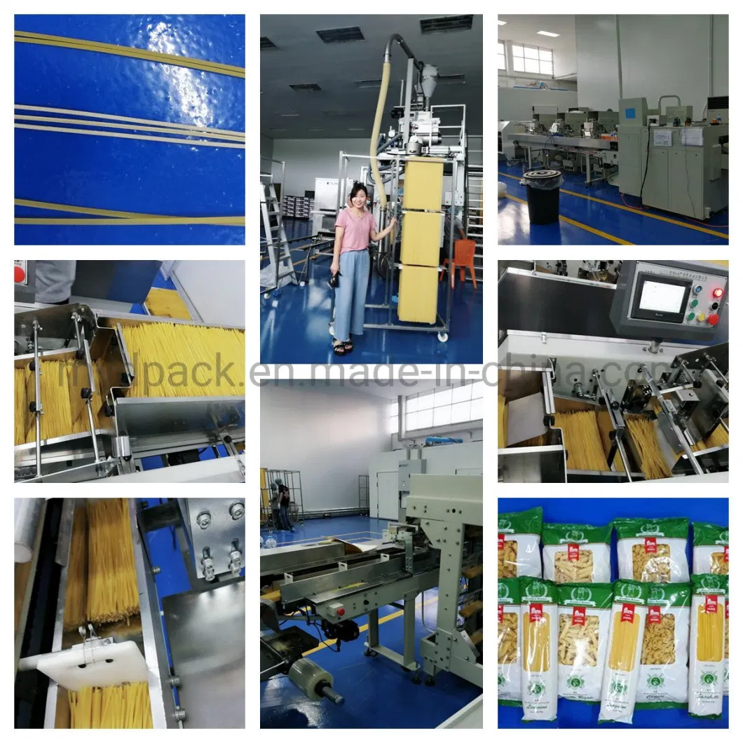 Automatic Noodle Rice Noodles Pasta Weighing and Packing Packaging Machine Machinery Packing Equipment Wrapping Machine with One Weigher