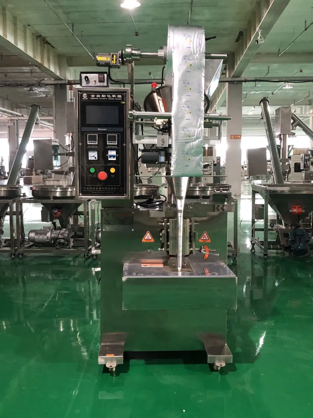 Spice Chilli Curry Powder Filling and Sealing Packing Machine Price with Printing Date