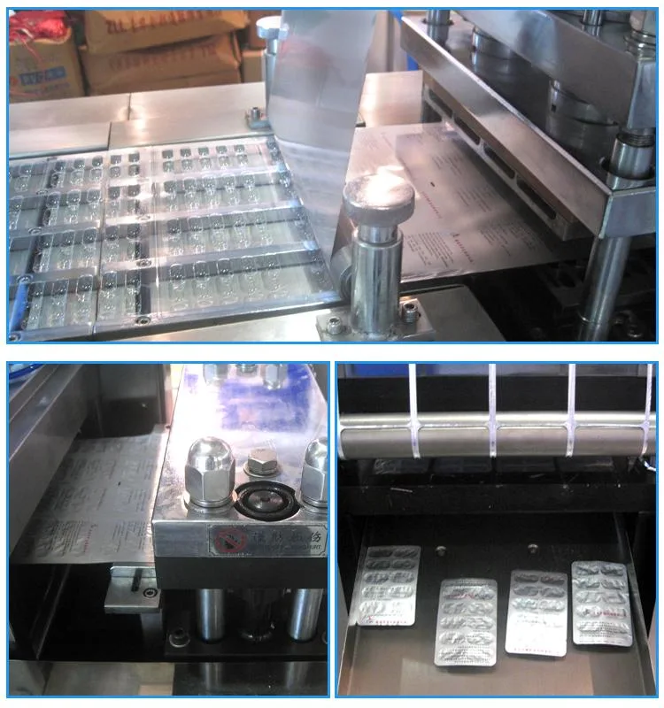 High Speed Beef Paste Honey Automatic Blister Packaging Machine Butter Thermoforming Blister Packaging Machine