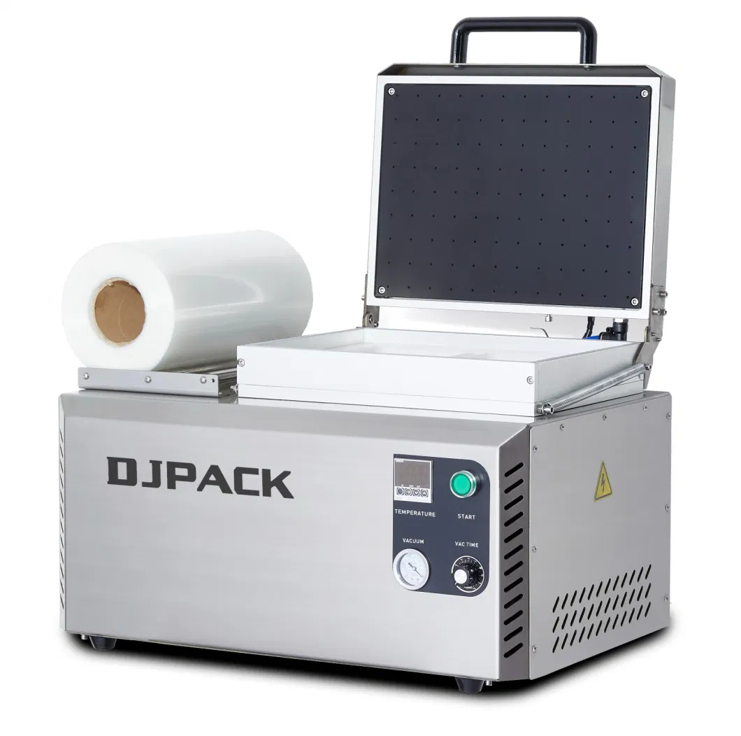 Dajiang Easy Structure DJT-310VS Desktop Food Fresh Keeping Vacuum Skin Packaging Machine