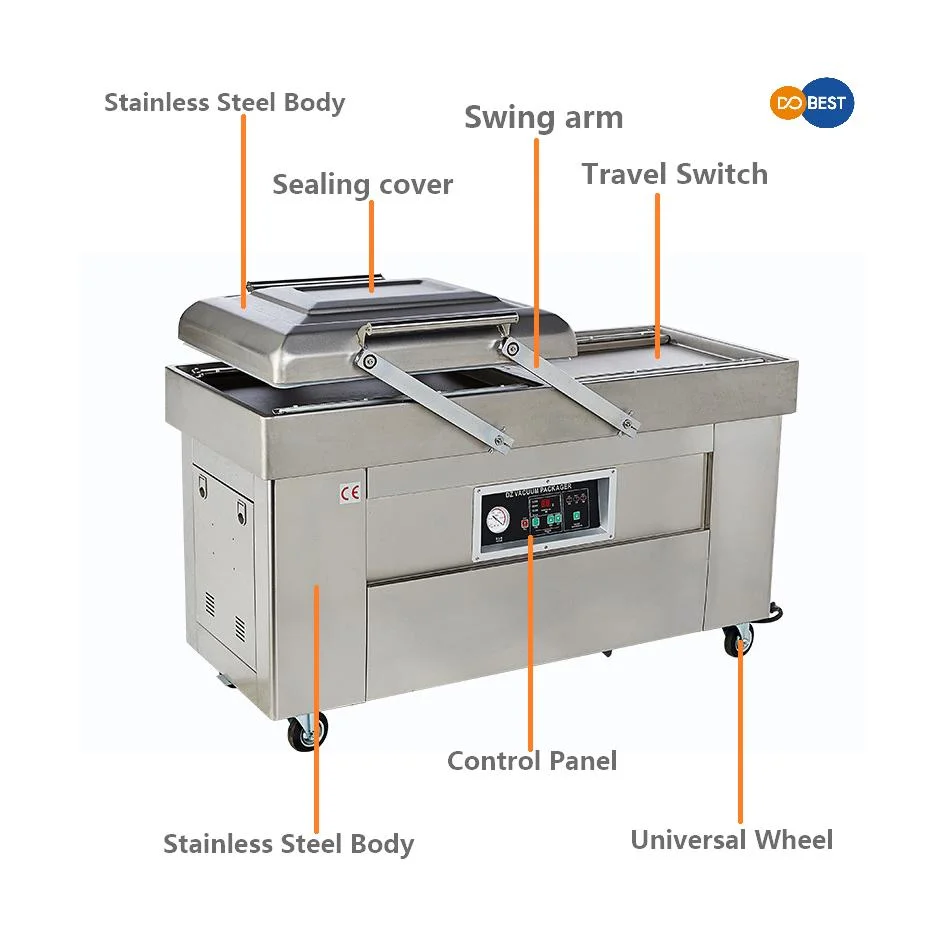 Food Vacuum Sealer Packaging Machine Household Vacuum Food Sealing Machine Electric Vacuum Sealer Packer/Package