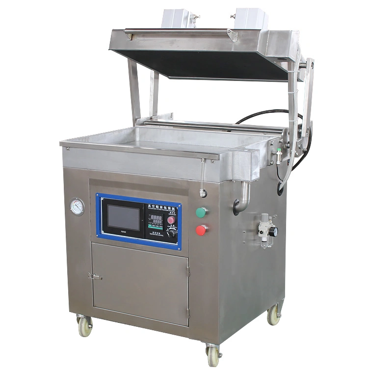 Skin Vacuum Package Machinery Packaging Machine for Seafood Chamber Vacuum Sealer Skin Vacuum Packaging Machine Food Fresh Fruit Meat Fish Package Machine