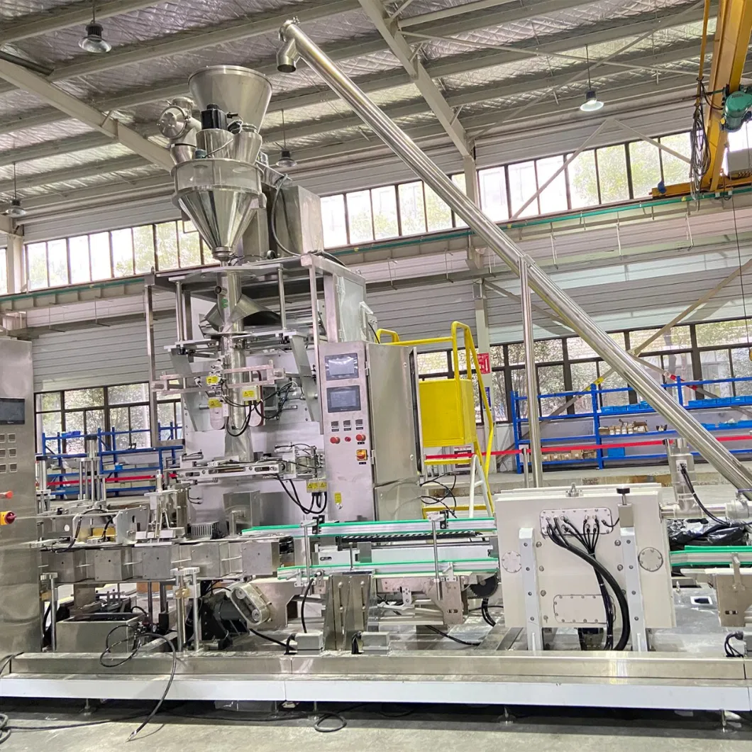 Brick Shape Vacuum Packaging Machine Food, Rice, Beans, Nuts, Corn Kernels, Seeds, Oats, Tea, Cat Litter Automatic Vertical Form Fill Seal Machines