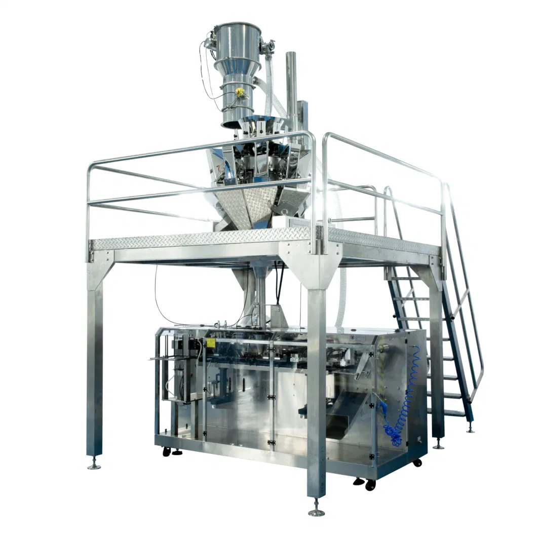 Horizontal Nuts Dried Fruit Melon Seeds Cranberry Dried Blueberry Dried Granules Prefabricated Bag Packaging Machine