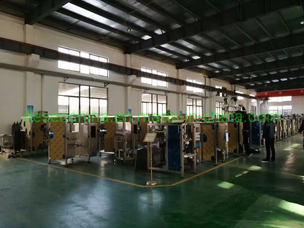 Chicken Nuggets and Fries Packing Machine Automatic Filling Nitrogen Packaging Machine