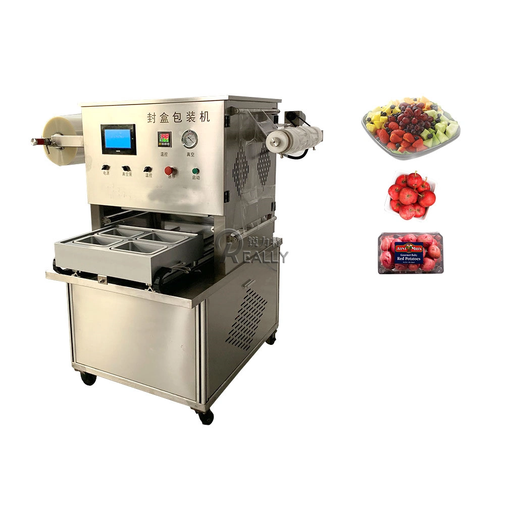 Fresh Meat Vacuum Skin Packaging Machine Seafood Skin Vacuum Packing Machine Film Cover Packing Machine for Lobster Steak Fish