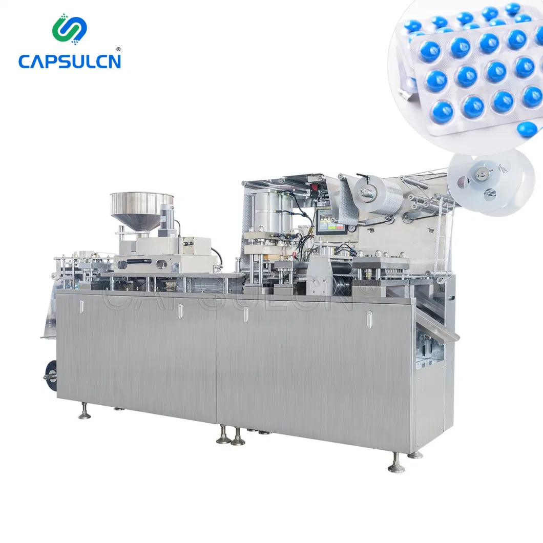 Dpp250 Automatic Hot Sealing Machine for Candy Butter Packing Machine PVC Alu Medical Packaging Food