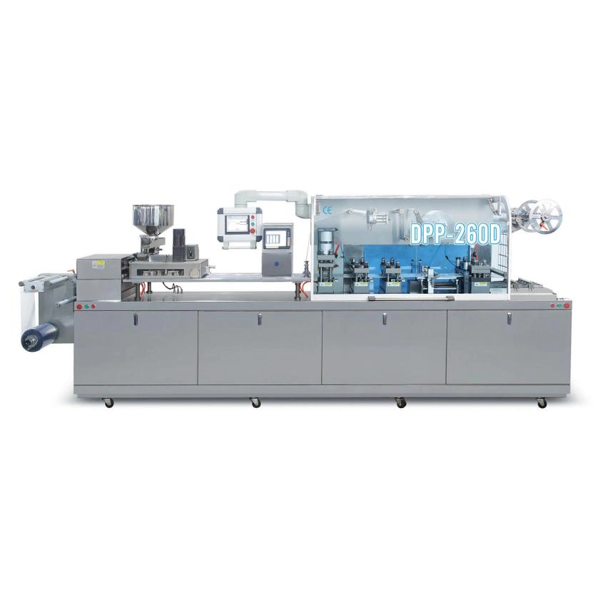 Youngstar Dpp420 High Quality Hot Sale Automatic Paper-Plastic 18650 Battery Packs Blister Packing Machine